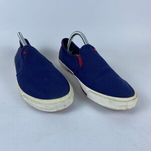 UGG Alameda Casual Shoes Women Size 10 Dark Blue Denim Round Toe Slip-On 1009271